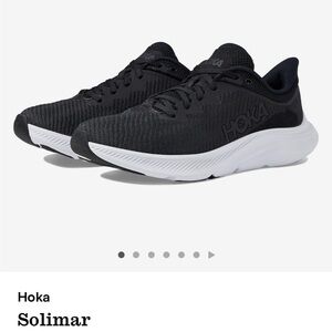 Hoka Solimar Black Athletic Shoes